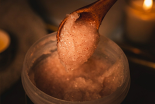 Body Scrub with Milk Salt
